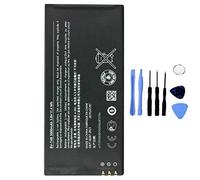 Batterie compatible avec Microsoft Nokia Lumia 640 XL 640XL BV-T4B haute capacité 3000 mAh avec kit de démontage inclus