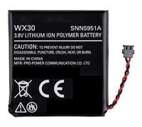 Batterie compatible avec Motorola Moto 360, WX30 Smartwatch montre bracelet fitness (240 mAh, 3,7 V, Li-Po) G