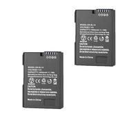 Batterie Compatible avec Nikon EN-EL14 et Chargeur Inclus for D3100, D3200, D3300, D3400, D3500, D5600, D5100, D5200, P7000, P7100 et P7800 (1500 mAh).(2Battery)