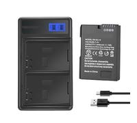 Batterie Compatible avec Nikon EN-EL14 et Chargeur Inclus for D3100, D3200, D3300, D3400, D3500, D5600, D5100, D5200, P7000, P7100 et P7800 (1500 mAh).(1Charger 1Battery)