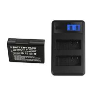 Batterie Compatible avec Nikon EN-EL14 for D3100, D3200, D3300, D3400, D3500, D5600, D5100, D5200, P7000 et P7800 (1650 mAh).(4PCS with Charger)