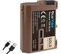 Batterie compatible avec Nikon EN-EL15, 2600 mAh, EN-EL15c EN-EL15b EN-EL15a avec prise de charge USB de type C pour Z5 D850 D7500 - Z8 Z7 II Z6 III Zf