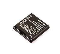 Batterie compatible avec Nokia 6720 E51 N81 / N81 8 Go / N82 remplace BP-6MT Li-Ion 3,7 V