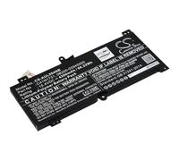 Batterie compatible avec ordinateur portable gaming Asus ROG Strix Scar II GL504-GV-ES087T, type C41N1731, entre autres - 15,4 V - 4300 mAh