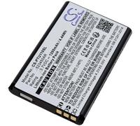 Batterie compatible avec Panasonic type 523450AR, 3,7 V, Li-Ion