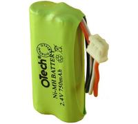 Batterie Compatible avec Philips 2HR-AAAU - Otech
