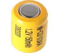 Batterie compatible avec Sanyo N-110AA Batterie NiCd 1/3 AA Mignon sans cosse à souder 150mAh