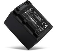 Batterie Compatible avec Sony FDR AX33 AX100 AXP33 HDR CX625 CX250 CX270 CX260 CX410 NP-FV70 NP-FV50 1500mAh 7.2V - 7.4V