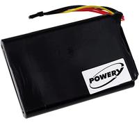 Batterie compatible avec Tomtom type LHA11111052, 3,7 V, Li-ion