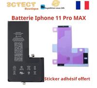 BATTERIE COMPATIBLE IPHONE 11 PRO MAX AVEC STICKER ADHESIF