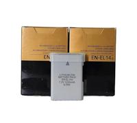 Batterie Compatible Nikon EN-EL14/EN-EL14a, 1230 mAh, de Remplacement for D3100, D3200, D3300, D5600, D5100, P7000 et MH-24.(12 EN-EL14a)