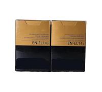Batterie Compatible Nikon EN-EL14/EN-EL14a, 1230 mAh, de Remplacement for D3100, D3200, D3300, D5600, D5100, P7000 et MH-24.(2 EN-EL14a)