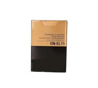 Batterie Compatible Nikon EN-EL15, 1900 mAh, de Remplacement for D750, D800, D810, D500, D600, D610, D7000, D7200 et MH-25(1 EN-EL15)