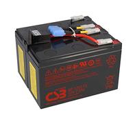 Batterie compatible pour APC RBC48 IBM HP Fujitsu USV Plug & Play | Prêt à l'emploi