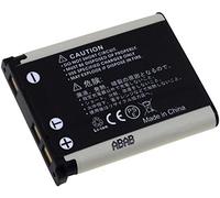 Batterie Compatible pour Casio Type NP-80, Li-ION, 700mAh, 3,7V, 2,6Wh, Noir