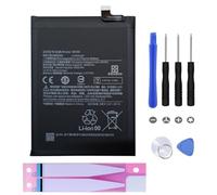 Batterie Compatible pour Xiaomi (avec Kit Outils + Adhésif, Redmi Note 10)