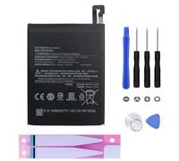 Batterie Compatible pour Xiaomi (avec Kit Outils + Adhésif, Redmi Note 5)