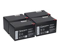 Batterie Compatible Revoluzzer 20 Plus E-Scooter 48V 4x 12LCP-12 12V-13Ah AGM
