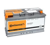 Batterie Continental L5 100 Ah 900 A 12 V pôle positif à droite = Fiamm 100 Ah