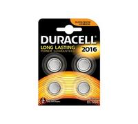 Duracell Piles boutons au lithium DL2016/CR2016 3V – Lot de 4