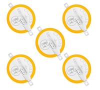 Batterie CR2025 avec tige compatible avec Game Boy Color, Blue, Rouge, Gold, Silver, Crystal Save (5PCS CR2025)