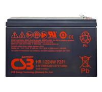 Batterie CSB HR, 1224 W, F2F1, 12 V, 24 W, au plomb, 1,67 V/15 min