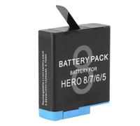 Batterie d'Alimentation Rechargeable 1220 mAh Convient pour GoPro HERO8/7/6/5 Accessoire de Charge