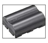 Batterie d'appareil photo BP-21 compatible avec Sigma SD14 - lithium-ion 1300mAh
