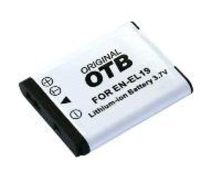 Batterie d'appareil photo compatible avec Nikon EN-EL19, lithium-ion 700mAh