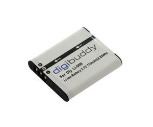 Batterie d'appareil photo Digibuddy Li-50B pour Olympus lithium-ion 770mAh