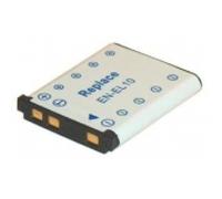 Batterie d'appareil photo EN-EL10 compatible avec Nikon - Lithium-Ion 740mAh
