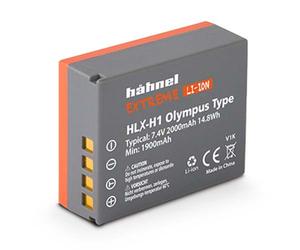 Batterie d'appareil photo Hähnel HLX-H1 Extreme BLH-1 pour Olympus - protection renforcée silicone 2000mAh