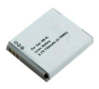 Batterie d'appareil photo NB-4L compatible avec Canon - lithium-ion 750mAh