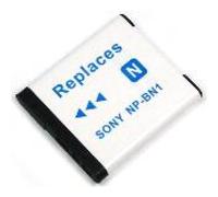 Batterie d'appareil photo NP-BN1 compatible avec Sony - Lithium-Ion 630mAh