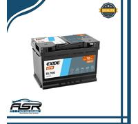 Batterie D'Avancement Auto Start & Stop 70 Ah EFB 760A Exide 12V EL700