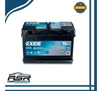 Batterie D'Avancement Auto Start & Stop 70 Ah EFB 760A Exide 12V EL700