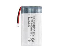 Batterie De 3.7V 600mAh, Hélicoptère Quadrirotor 802540P, Rechargeable pour X5C-1 H5C X5SW