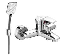 Batterie de baignoire Mexen Caro R62 avec douchette, chrome - 74663R62-00