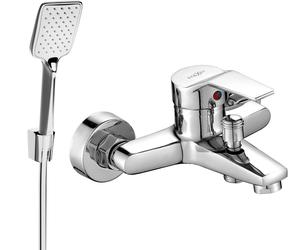 Batterie de baignoire Mexen Caro R62 avec douchette, chrome - 74663R62-00