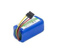 Batterie de balayeuse 14,4 V/14,8 V 3500 mAh, Compatible for Honiture, V8, Compatible for Xiaomi, Mi Robot Aspirateur E10 E12 B11 MJSTL Mop 2 Lite, ATA Jia2 N011-4S1P Remplacer(3200mAh)