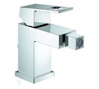 Batterie de bidet à une main Grohe Eurocube, vidange de barre de traction, dé...