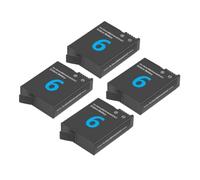 Batterie de Caméra Action 6, 2200mAh, 3.85V,4PC | Compatible avec DJI, Remplacement for Osmo Action 5Pro/4/3