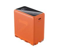 Batterie De Caméra NP-F970 10500mAh, Charge Rapide for Moniteur, Lampe Vidéo LED 4576, Compatible avec Sony NP-F970 F750 F550(Orange 4576)