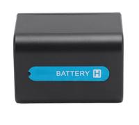 Batterie de Caméra NP-FH70, Batterie Lithium-ION 7,2 V 2500 MAh, pour Remplacer NP FH30/FH50/FH100/FV30/FV50/FV70/FV100, pour Caméra HDR HC3 HDR TG5V DCR SR20E NEX VG10E DCR
