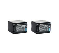 Batterie De Caméra VW-VBT380, Compatible for Panasonic, for HC-VX981 HC-VX985 HC-VX990 HC-VX992 HC-VXF1 HC-VXF11 HC-VXF995(2pcs Battery)