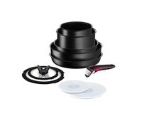 Batterie de cuisine 10 pièces Ingenio IH Noir Unlimited Tefal - Tious feux + induction - L3889092