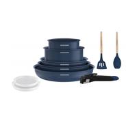 Batterie de cuisine Arthur Martin Batterie 10 pièces bleue AM6455 Même couleur que TR205