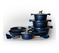 Batterie de cuisine 13 pièces Bleu Royalty Line RLBS1010M-BLU