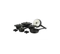 Batterie De Cuisine 14 Pièces Noir Royalty Line Rlos1014-Blk