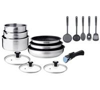 Batterie de cuisine 15 pièces Arthur Martin avec manche amovible